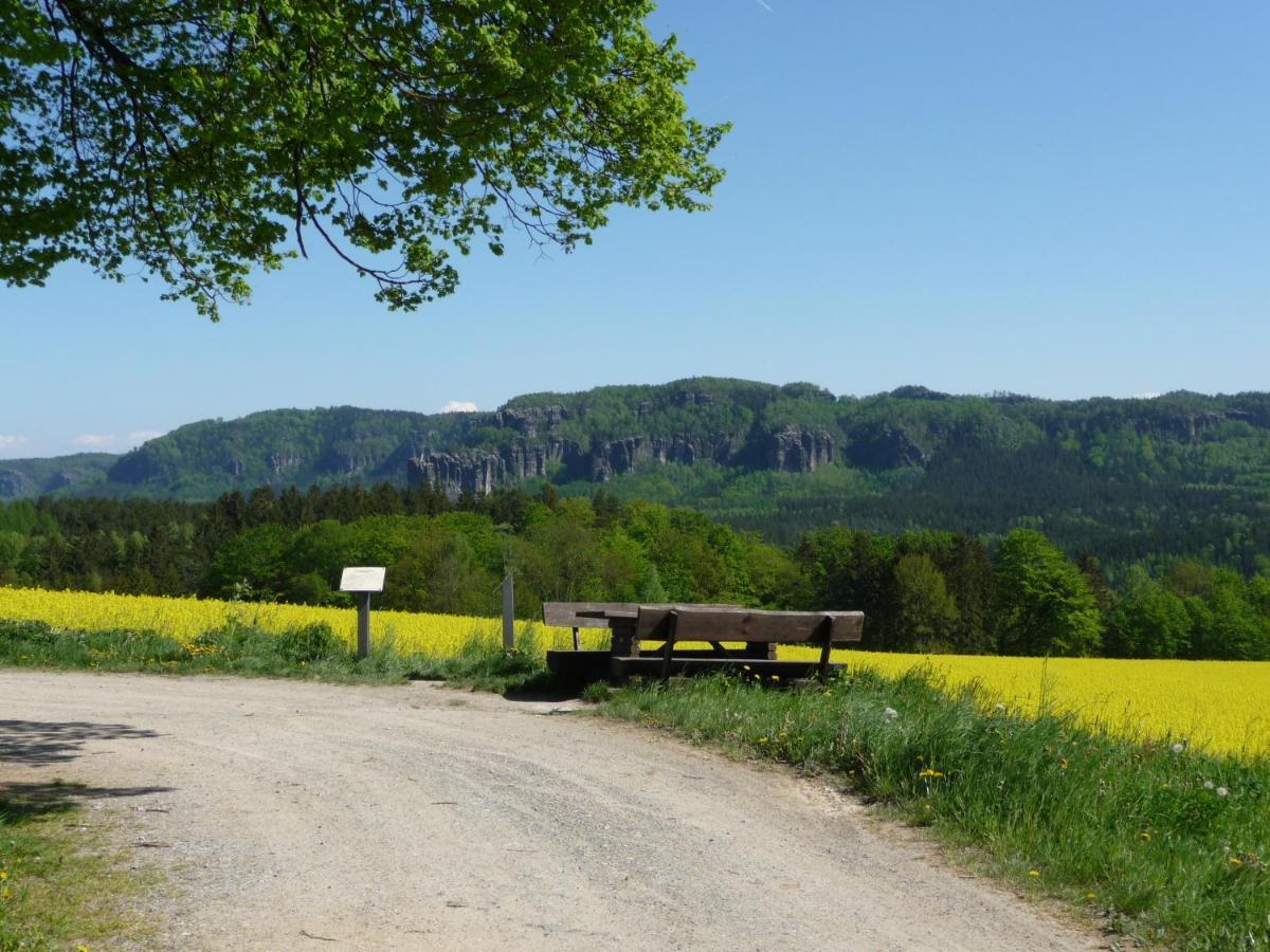 Guenstiges Doppelzimmer Saechsische Schweiz Mittelndorf Экстерьер фото